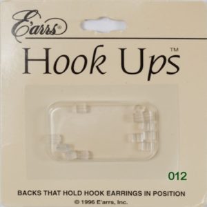 HOOK UPS - HOLD WIRE EARRINGS IN POSITION
