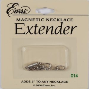 SILVER MAGNETIC EXTENDER FOR NECKLACES
