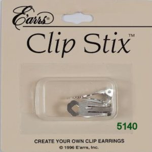SILVER CLIP STIX - CREATE CLIP EARRINGS