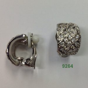 PAVE CLIP EARRINGS